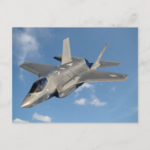 F-35稲妻IIパンサージェット戦闘機（空） ポストカード
