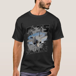 F-35稲妻II第5世代ステルス戦闘機T Tシャツ