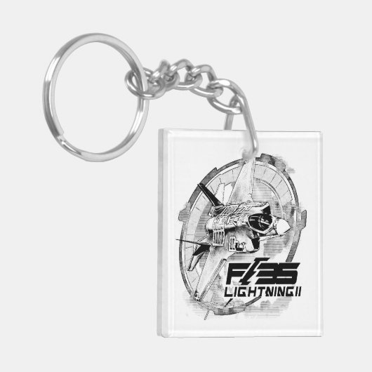 F-35稲妻II キーホルダー (正面左)