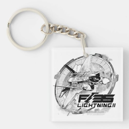 F-35稲妻II キーホルダー (正面)