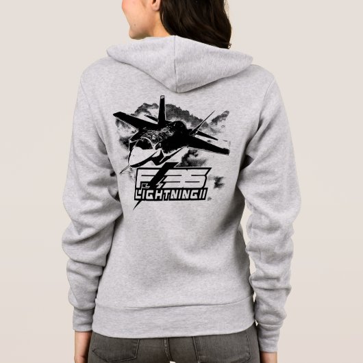 F-35稲妻II パーカ (裏面)