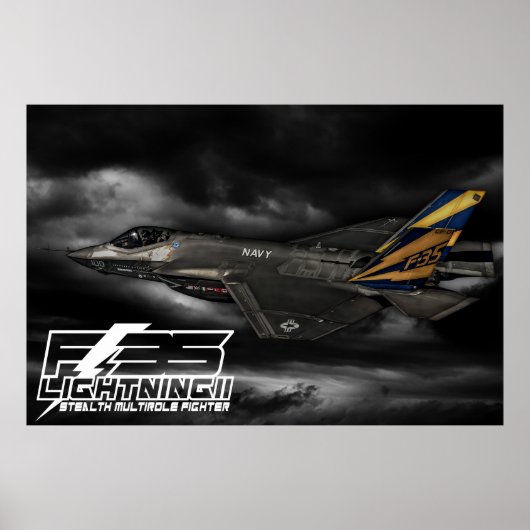 F-35稲妻II ポスター (正面)