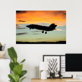 F-35稲妻II ポスター (ホームオフィス)