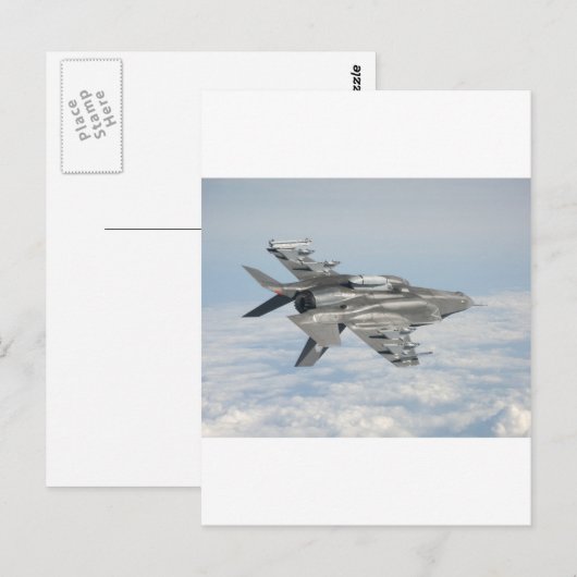 F-35稲妻II ポストカード (正面/裏面)