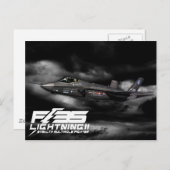 F-35稲妻II ポストカード (正面/裏面)