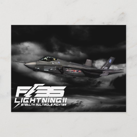 F-35稲妻II ポストカード (正面)