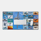 F-35稲妻II「モンタージュ」 デスクマット (キーボード&マウス)