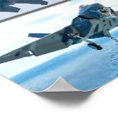 F-35稲妻II「モンタージュ」 ポスター (角)