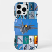 F-35稲妻II「モンタージュ」 iPhoneケース (裏面)