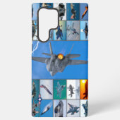F-35稲妻II「モンタージュ」 SAMSUNG GALAXYケース (裏面)