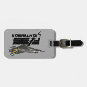 F-35稲妻II ラゲッジタグ (正面横)