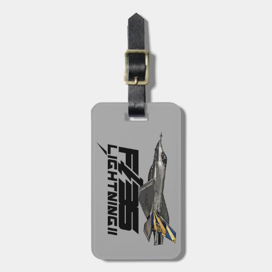 F-35稲妻II ラゲッジタグ (正面縦)