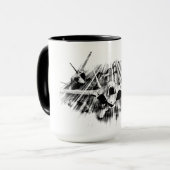 F-35稲妻II 15オズリンガーマグ マグカップ (正面左)