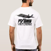 F-35稲妻II Tシャツ (裏面)