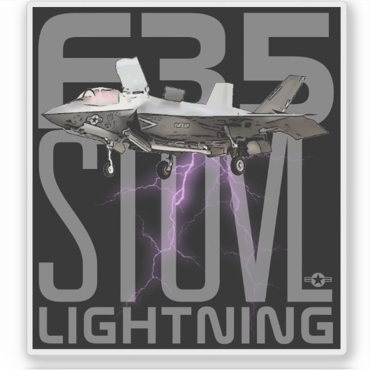 F-35 ライトニング II シール (正面)