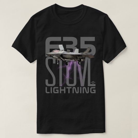 F-35 ライトニング II Tシャツ (デザイン正面)