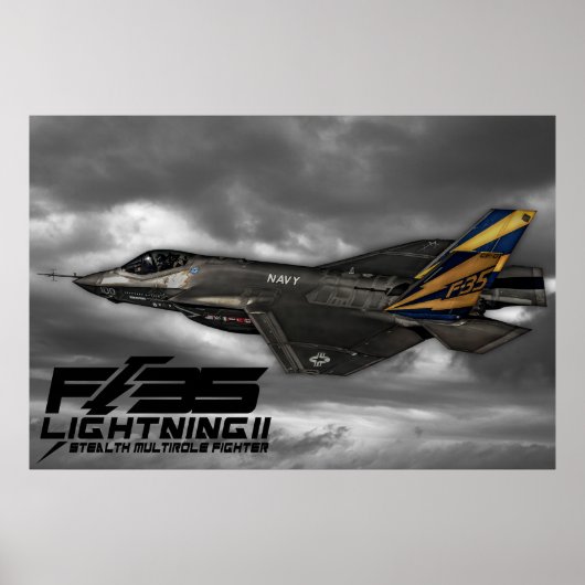 F-35 Lightning II ポスター (正面)