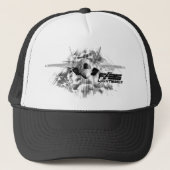 F-35 Lightning II Trucker Hat キャップ (正面)