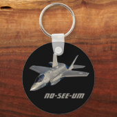 F-35 No-See-Umジェット戦闘機 キーホルダー (正面)