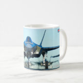 F-35A稲妻IIタクシマグ コーヒーマグカップ (正面右)