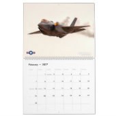 F-35A稲妻II カレンダー (2月 2027)