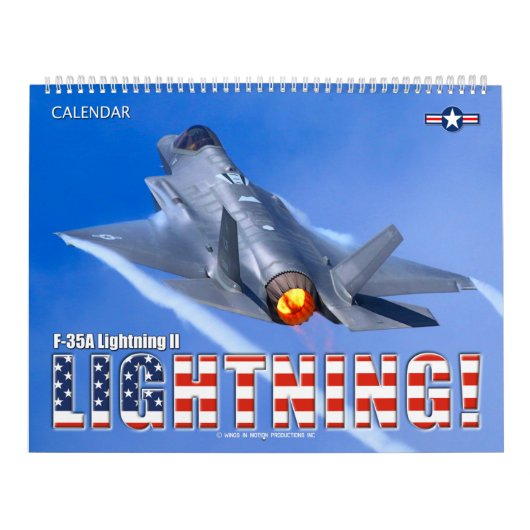 F-35A稲妻II カレンダー (カバー)