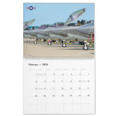 F-35A稲妻II カレンダー (2月 2026)