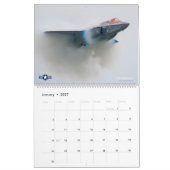 F-35A稲妻II カレンダー (1月 2027)