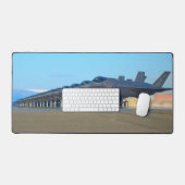 F-35A稲妻II デスクマット (キーボード&マウス)