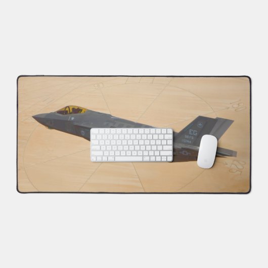 F-35A稲妻II デスクマット (キーボード&マウス)
