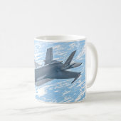F-35A稲妻II (ノルウェー) コーヒーマグカップ (正面右)