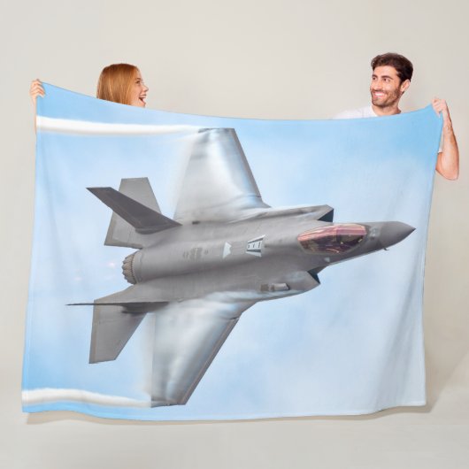 F-35A稲妻II フリースブランケット (インサイチュ)