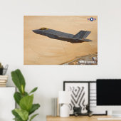 F-35A稲妻II ポスター (ホームオフィス)