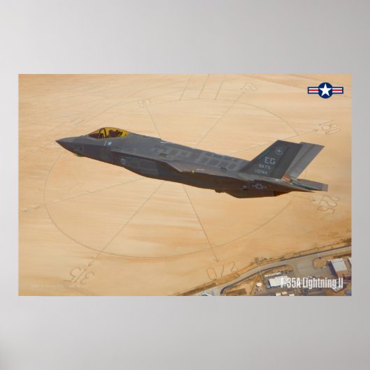 F-35A稲妻II ポスター (正面)