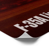 F-35A稲妻II ポスター (角)