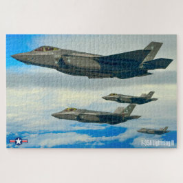F-35A稲妻II （20x30インチ） ジグソーパズル