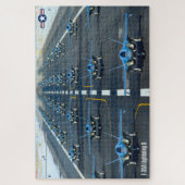 F-35A稲妻II （20x30インチ） ジグソーパズル (縦)