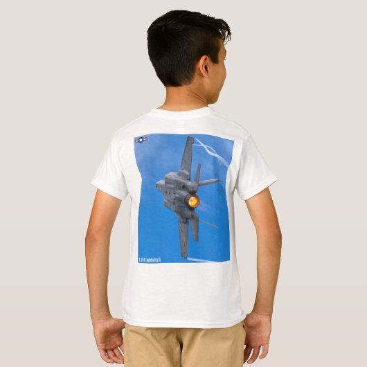 F-35A稲妻II Tシャツ (裏面フル)