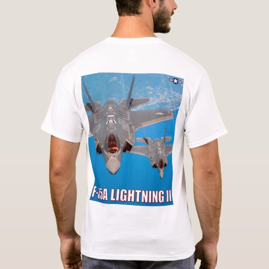 F-35A稲妻II Tシャツ (裏面)