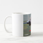 F-35A LIGHTNING II and F-16C VIPER コーヒーマグカップ (左)