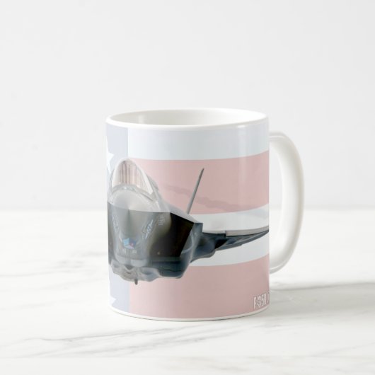 F-35B稲妻IIスターズストライプムグ コーヒーマグカップ (正面右)