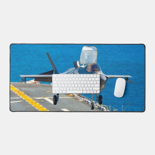 F-35B稲妻II デスクマット (キーボード&マウス)
