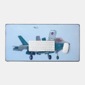 F-35B稲妻II デスクマット (キーボード&マウス)