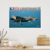 F-35B稲妻II ポスター (キッチン)