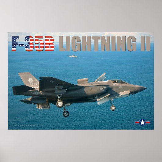 F-35B稲妻II ポスター (正面)