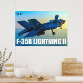 F-35B稲妻II ポスター (キッチン)