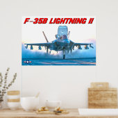 F-35B稲妻II ポスター (キッチン)
