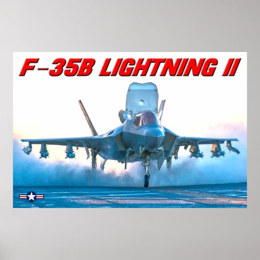 F-35B稲妻II ポスター (正面)