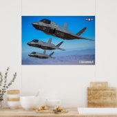 F-35B稲妻II ポスター (キッチン)