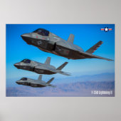 F-35B稲妻II ポスター (正面)